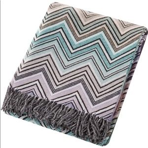 Missoni Perseo throw 90% wool 10% cashmere